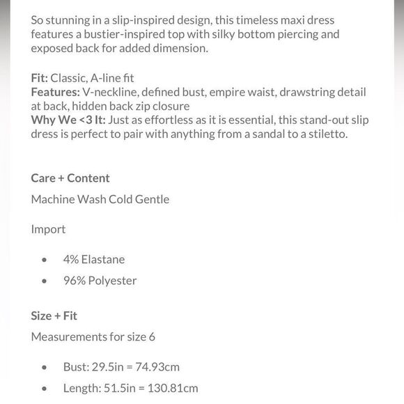 New Free People Gia Dress/ size 12 - Picture 10 of 10